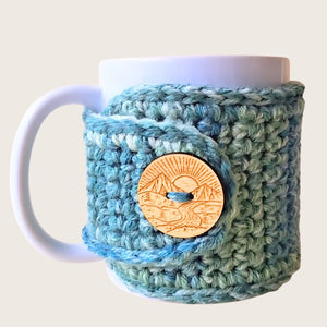 Mint Tea Mug Cozy Sleeve
