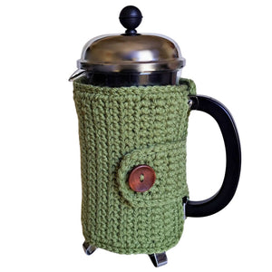 Dusty Green French Press Cozy