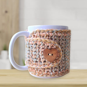 Seashell Ombre Mug Cozy Sleeve