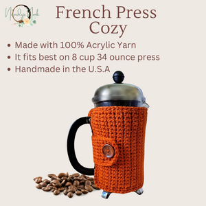 Terracotta French Press Cozy